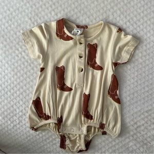 NWOT Kate Quinn Boot Bubble Romper
